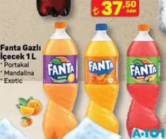 FANTA GAZLI İÇECEK 1 L